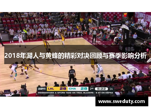 2018年湖人与黄蜂的精彩对决回顾与赛季影响分析
